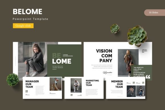 Belome - Google Slide Template