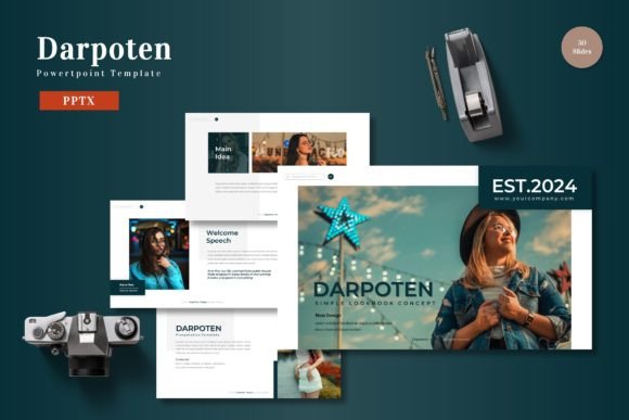 Darpoten – Powerpoint Template: Redefining Visual Communication for Modern Professionals