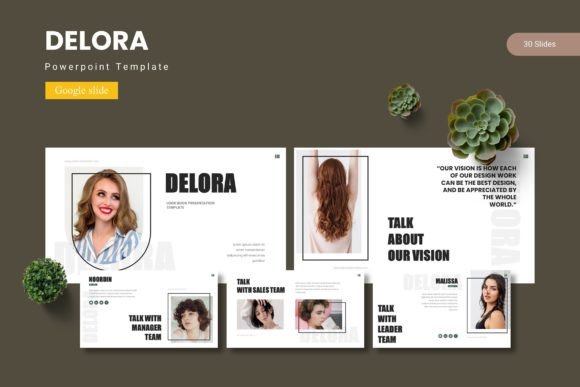 Delora – Google Slide Template: A Comprehensive Tool for Polished Presentations