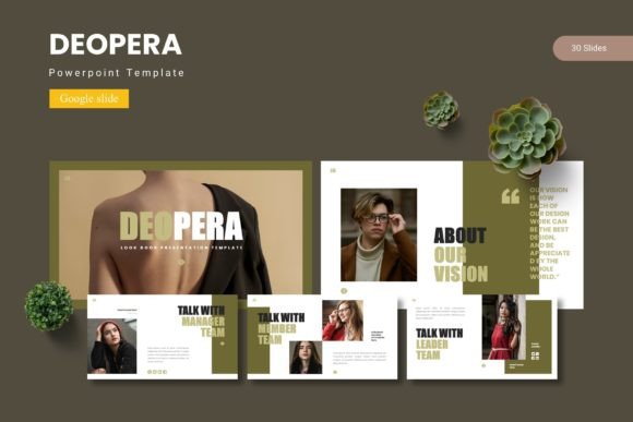 Deopera - Google Slide Template