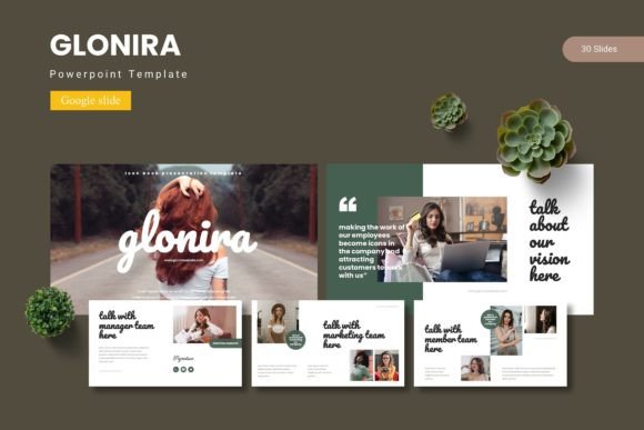 Glonira Google Slide Template: Flexible Design for Every Presentation