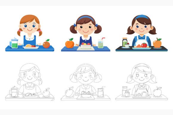 Kids Breakfast: Evaluating Themed Illustration Resources for Content Creators