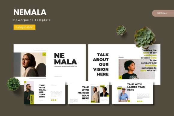 Nemala - Google Slide Template: A Versatile Tool for Impactful Presentations