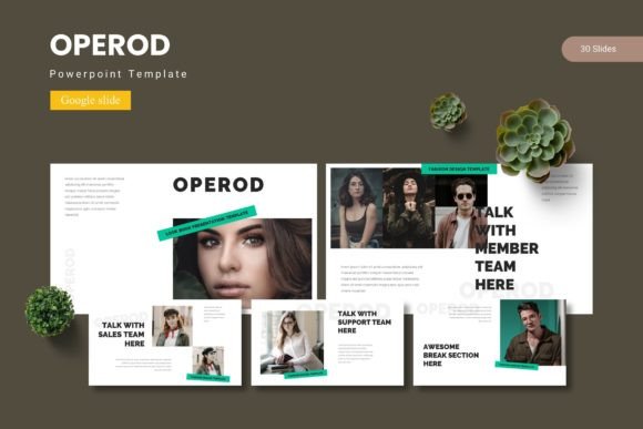 Operod - Google Slide Template: A Versatile Presentation Solution for Professionals and Creators