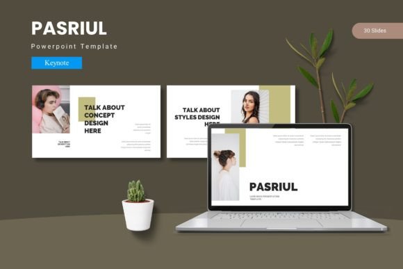 Pasriul - Keynote Template: A Versatile Design Solution for Modern Presenters