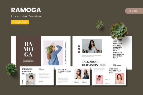 Ramoga – Google Slide Template: Build Polished Presentations Without Starting From Scratch