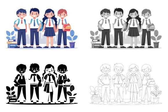 School Kids Vector Illustration & AI EPS Collections: A Complete Guide to Smarter Design Assets