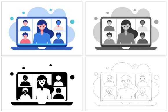Video Conference in the Office: Visuals That Matter